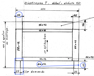 Detall des dimensions de D7 TC avec erreurs