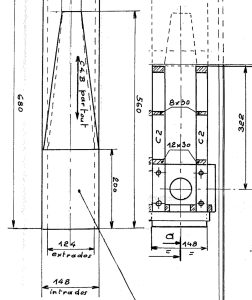 Caisson de train TC vue de C2 avec renfort à proximité