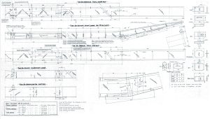 Plan de longeron Jodel Robin